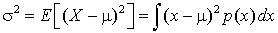 theoretical variance