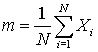 sample mean